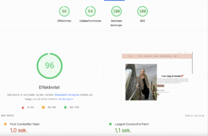 Pagespeed test 2 - createbypless